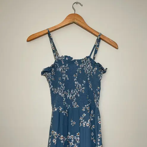 Faithfull the Brand Marni Shirred Dress Cap Estelle Floral