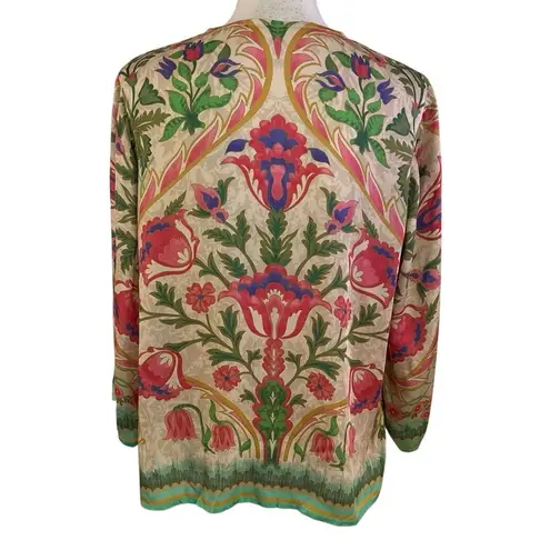 Soft Surroundings Size PL LP Large Petite Neriah Blouse Top Boho Floral - Image 2