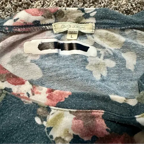 Ava James Floral Long Sleeve Top - Multicolor (R1)