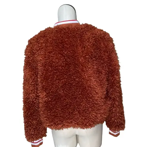 Jessica Simpson NWT  Kataleya Long-Sleeve Faux-Fur Cozy Bomber Jacket