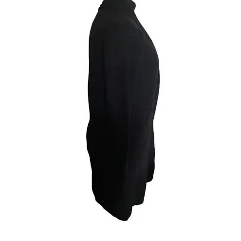 HOMELEX, Women’s Black Open Front Sweater/Cardigan Size Medium, Two pockets