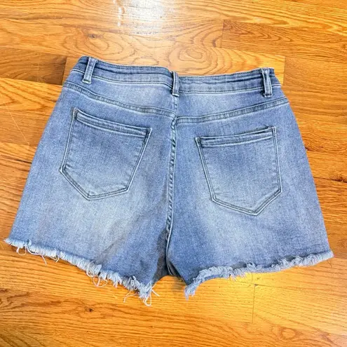 SheIn  Women’s 10 30 Comfortable Fit Denim Shorts Western Festival Distressed