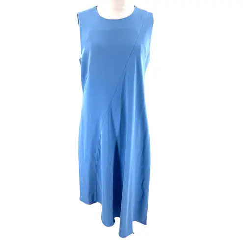 MM.LaFleur  Lara 2.0 Dress eco crepe Carolina
Blue sz 10