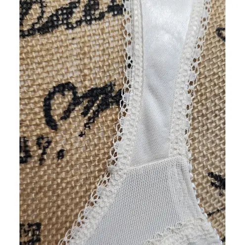 Playtex 18 Hour Bra Lace Trim Wireless Soft Cup Beige Womens Size 30B