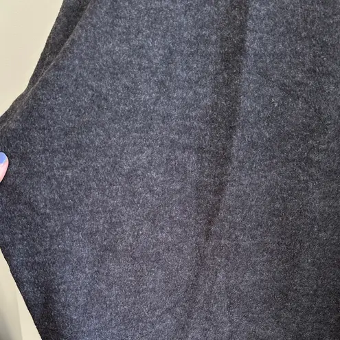 Cherish Grey Balloon Sleeve Cardigan, Comfy Cloud Soft Sweater, Size Small