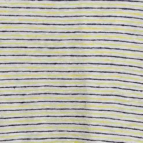 frame denim Frame Striped Linen Ringer Tank Top - Sz L - NWOT