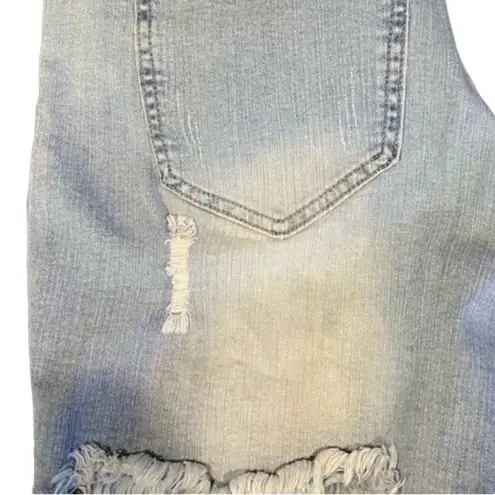 American Bazi Distressed Stretch Jean Shorts Size 1X Size 16-18