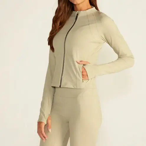 BYLT Metta Full Zip Jacket Dry Sage Women’s Small Green