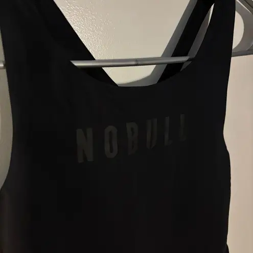 Nobull Women’s Black Racerback One-Piece Swimsuit – Size S (NWT)