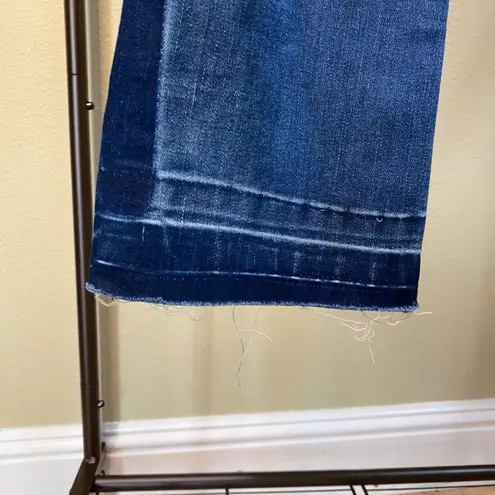 Unpublished Boutique brand Contrast Flare Wide Leg Denim Jeans - size 26