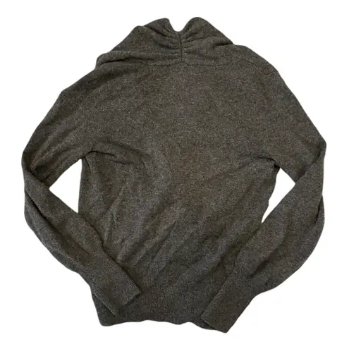 Design History deep v neck faux wrap 100% cashmere sweater