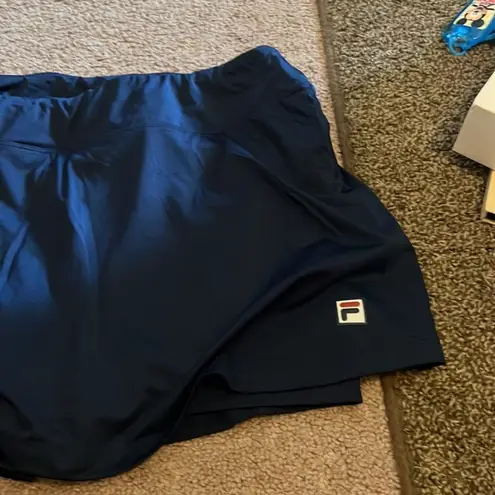 FILA  blue skort L