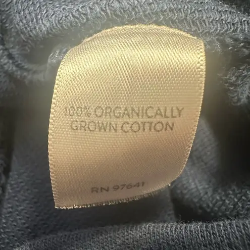 Wide Leg Crop Pants Elastic Waist Lounge Casual Comfy Blue Trousers Purejill Blue Size L