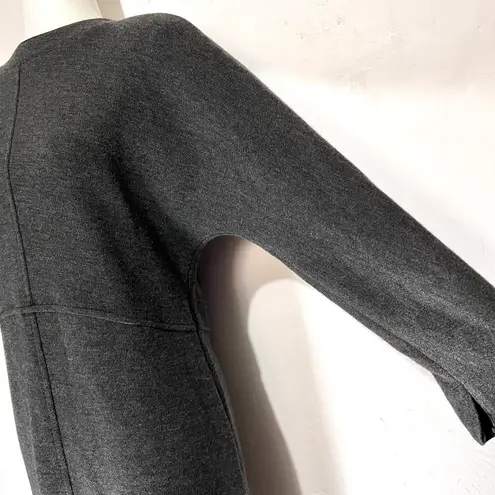 Gianfranco Ferre wool blend sweater dress bat wing