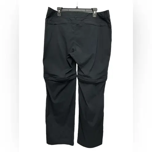 Gander mountain Guide Series Convertible Zip Pants Women’s Size 18 Black Hiking