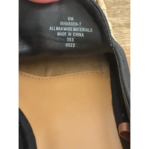 Indigo rd. Black Irharsen Braided Slip On Loafers Size 8