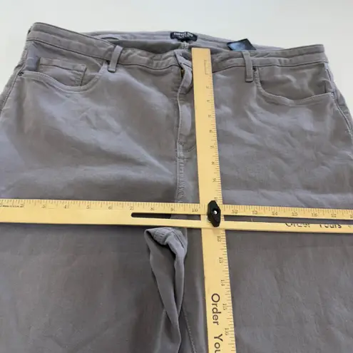 NYDJ Curves 360 Jeans Womens Size 18 Gray Stretch Straight Leg Stretch