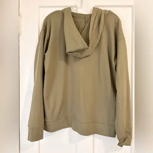 Michael Kors  Khaki Lace-Up Sweater