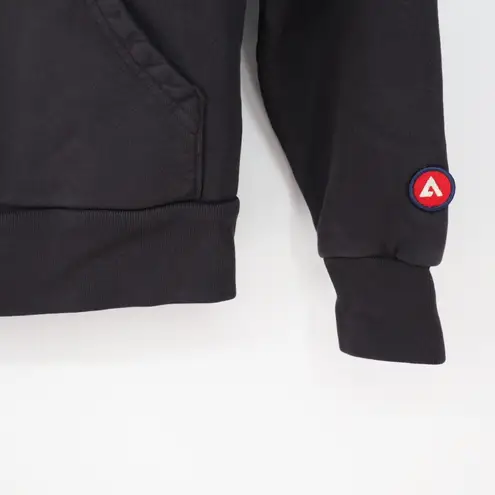 American Giant Black Full Zip Hoodie Sweatshirt Quality Clothing Made in USA XS