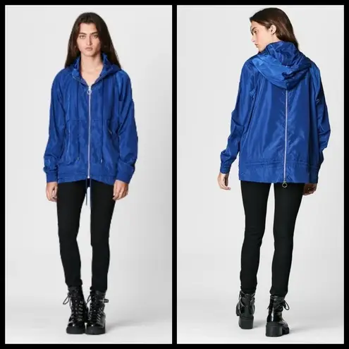 💕CARMAR SEEK THE LABEL💕 Zip Back Windbreaker Jacket Black M NWT Size M