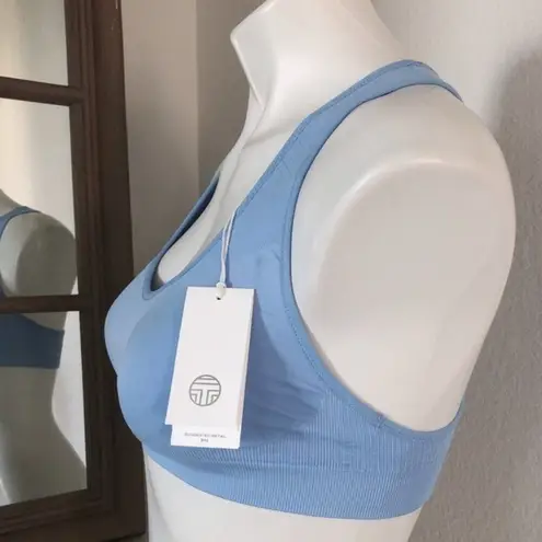Tory Sport Racerback Seamless Sports Bra, Ace Blue Size XS New with Tag