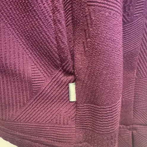 Mondetta  Women's Textured Purple Ski Jacket