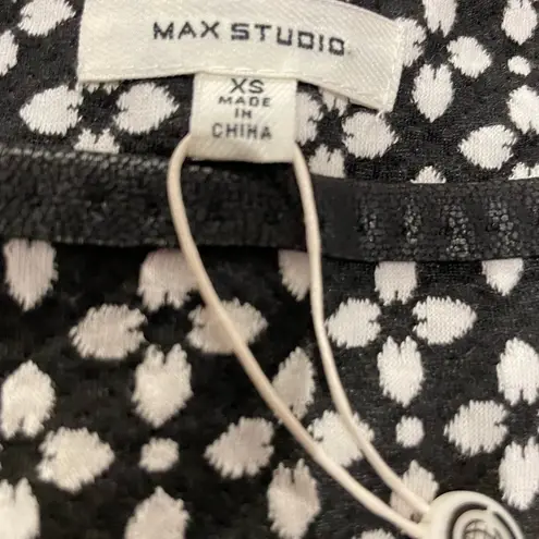 Max Studio  Jacquard Mini Dress Medium Bateau Neck NWT - Image 8