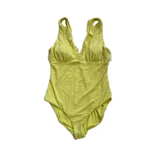 ANDIE Swim Sample The Nemale One Piece in Limeade S NWT