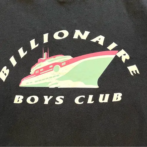 Billionaire Boy's Club Cruise Ship Graphic Logo Cropped Tee Medium