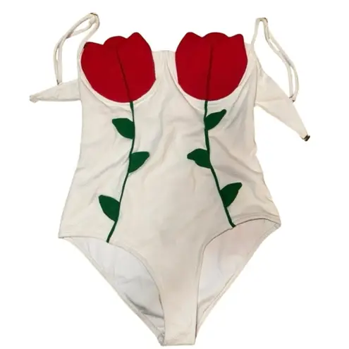 Farm Rio Original Summer 2026 Tulip Swimsuit Size Large New without Tag RARE