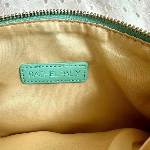 Rachel Pally Reversible Clutch Mint/Coral Tropical Floral Print Fold Over Bag