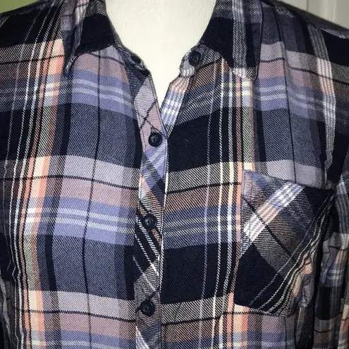 Dress Barn  Westport Plaid Button Down