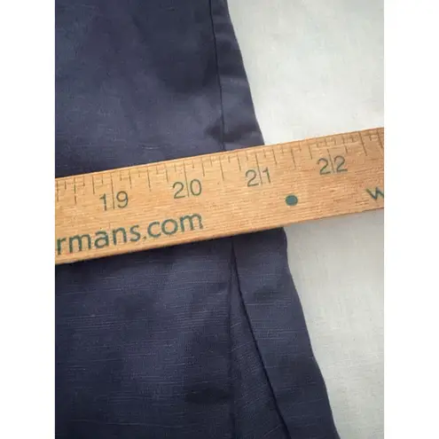 Kobi Halperin Marni Tunic Womens Size M Navy Relaxed Lagenlook Minimalist Lux Blue Size M