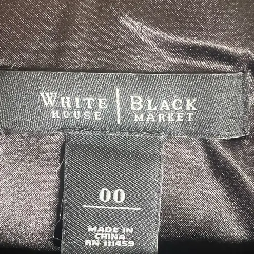 White House | Black Market  Black classy mini Dress Size 00