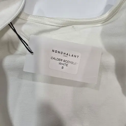 NONchalant Label Calder Bodysuit in White