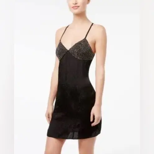 Free People NWT  Shooting Star Slip Black MSRP $78