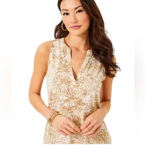 Lilly Pulitzer NWT  Dev Dress in Sand Bar Palm Beach Paradise Size M thumbnail 5