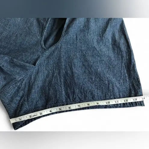 White Stag  Skirt Women's Size 16 Blue Adjustable Waist Casual