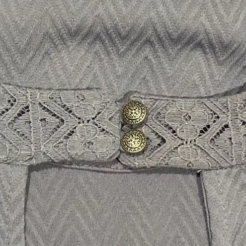 Rewind Lavender Blue Sleeveless Dress Lacy Lightweight Size Large