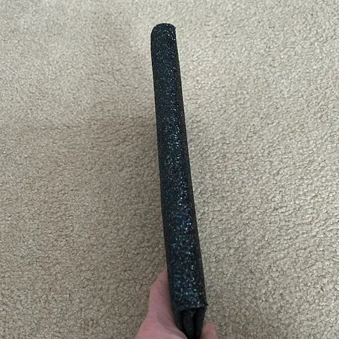 Lenox Bags Vintage Sparkling Black Glitter Evening Bag