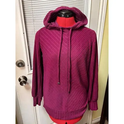 Nine West  XSmall‎ Small women hoodie shirt purple  AOH-B