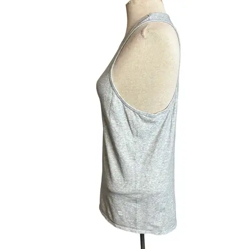 Sweaty Betty  Tank Top Women Small Workout Yoga Sport Fitness Gym Grey Racer Back