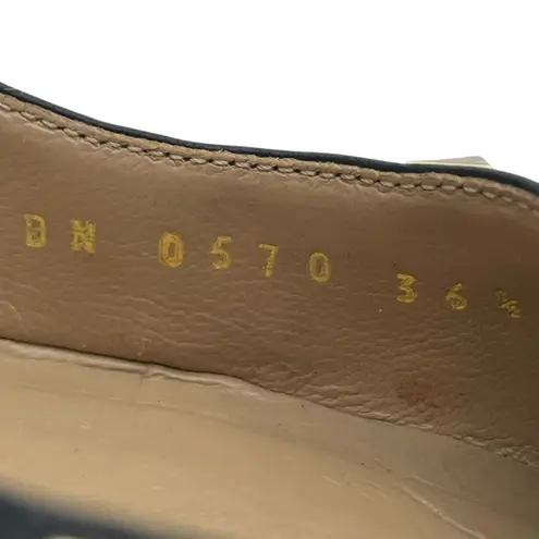 Valentino Garavani Black Rockstud Suede Pointed Toe Pump Size 36.5