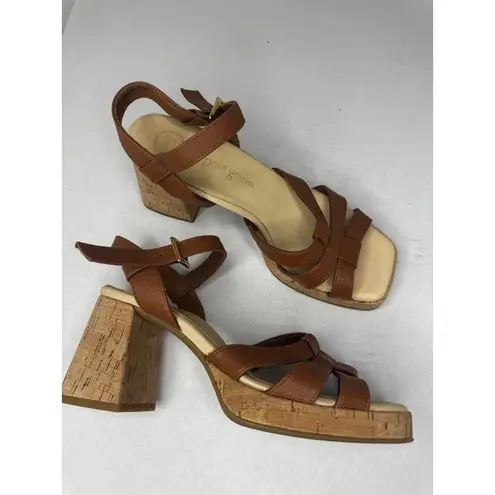 Paul Green Classic Tan Neutral Tina fisherman sandals Women's UK 6/ US 8.5