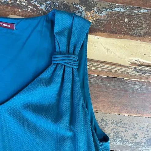 COMPTOIR DES COTONNIERS French Textured Knee Length Shift Dress