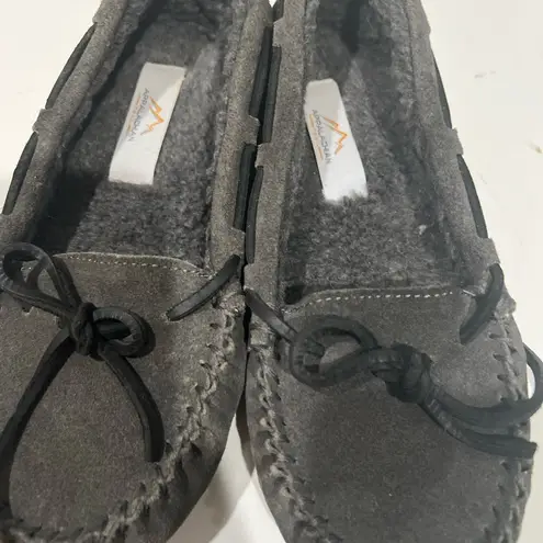 Appalachian Trial Gray Suede Loafers