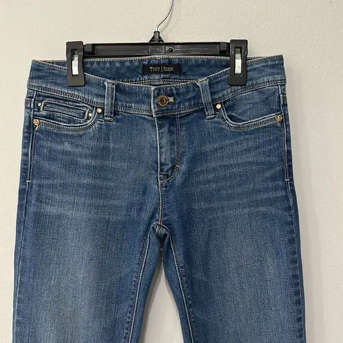 White House | Black Market WHBM Low-Rise Everyday Soft Denim Bootcut Jeans Sz 0 Regular