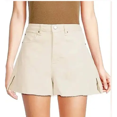 We Wore What Shorts Womens 28 High Rise Boyfriend Raw Hem Distressed Denim Summer