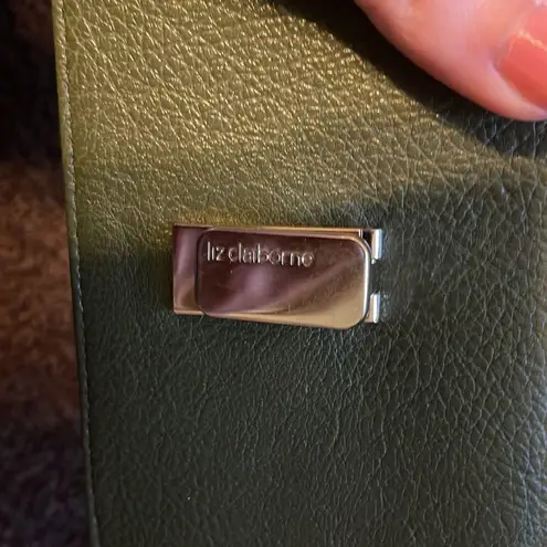 Liz Claiborne Green  wallet with lots of storage