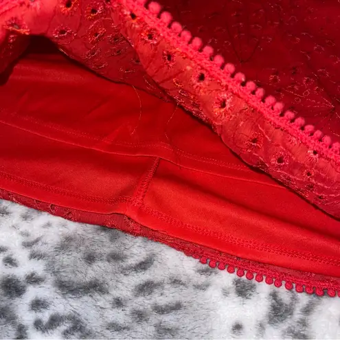 Sofia Jeans by Sofia Vergara Halter Top Red Size 3X